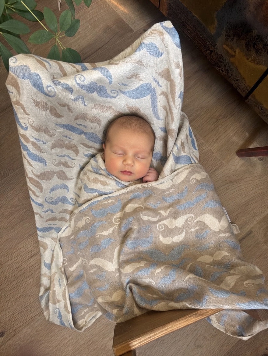 Kuscheltuch Mustache Günter