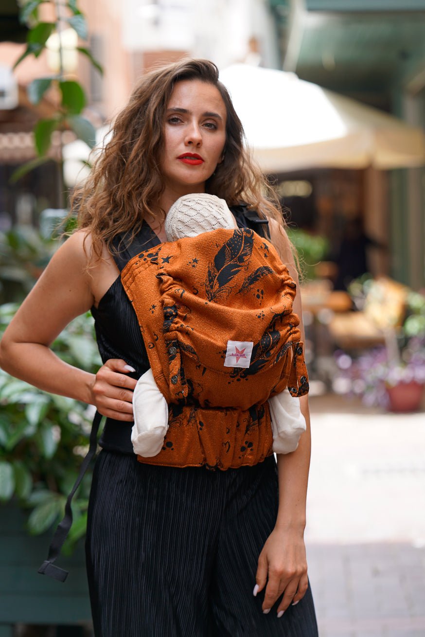 Baby Carrier Flip Florian Reverse Feathers - KOKADI