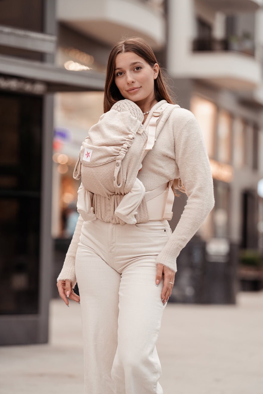 Babytrage Flip X Heart2Heart Cream - KOKADI