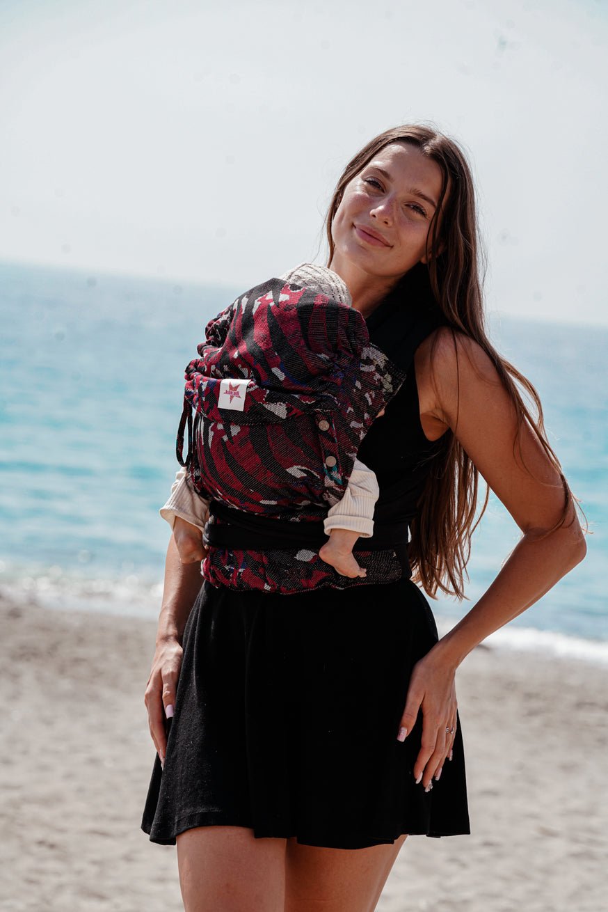 Babytrage TaiTai Junglefari Vibrant - KOKADI