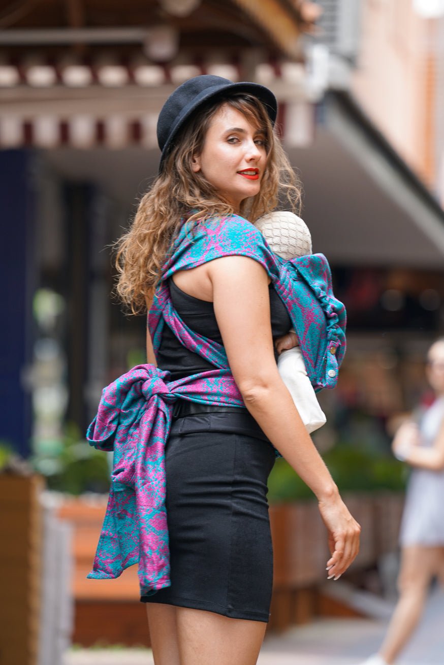 Babytrage WrapStar Snake Stella - KOKADI