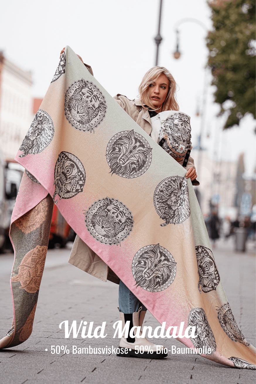 Meterware Tragetuchstoff - KOKADI