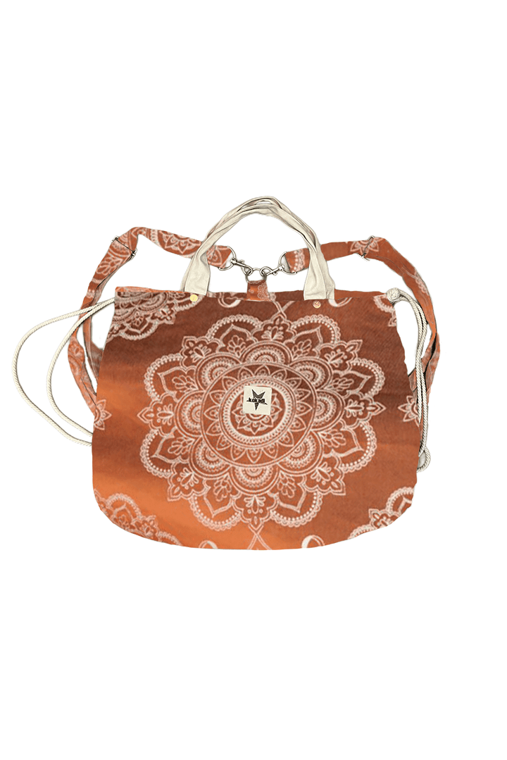 Mommy Bag Mandala Latte Macchiato x Bamboo reverse - KOKADI
