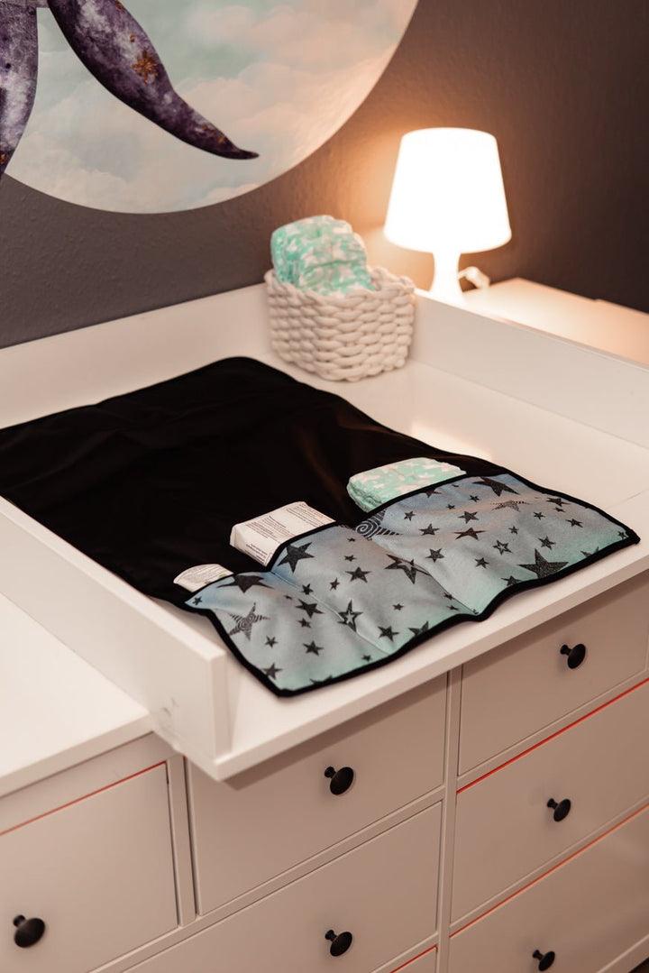 Wickelunterlage Matti Stars Glitzer - KOKADI