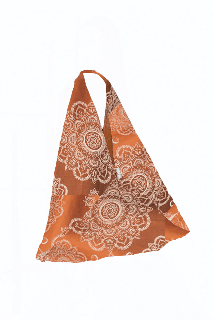 XXL Shopper Mandala Latte Macchiato x Bamboo reverse - KOKADI