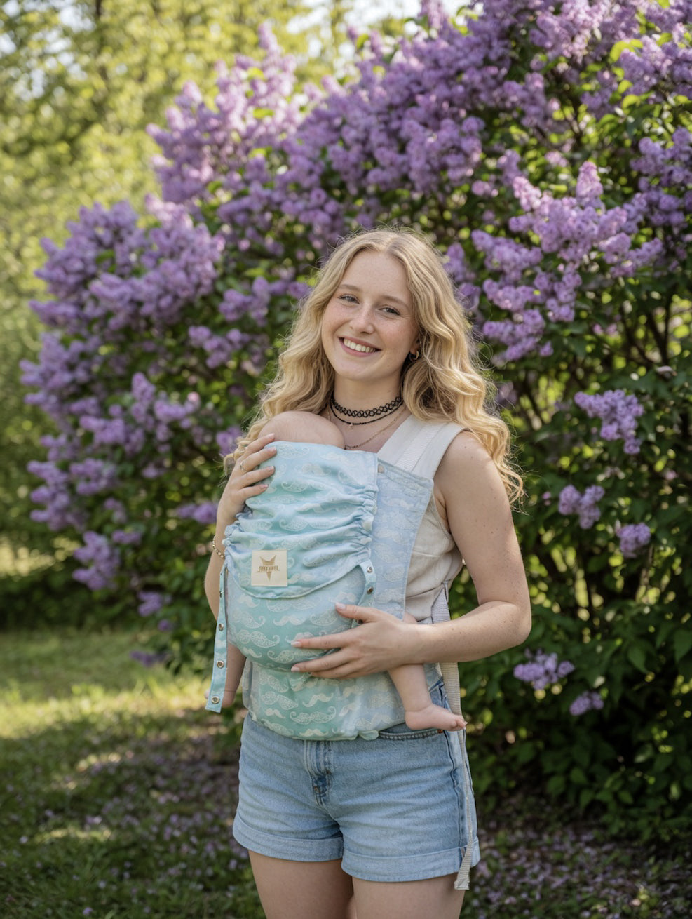 Babytrage Flip Mustache Malik