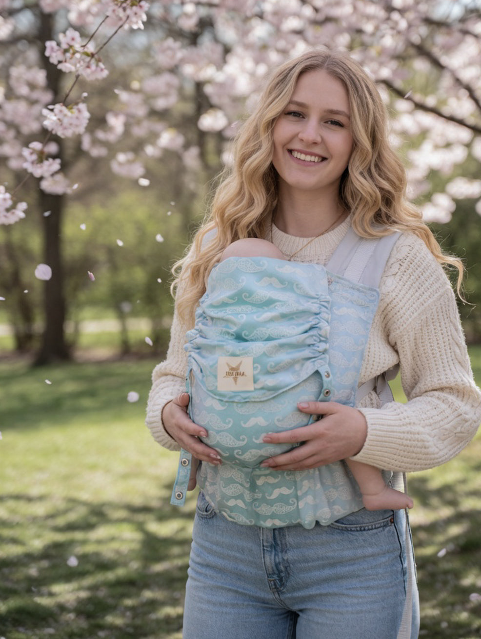 Babytrage Flip Mustache Malik