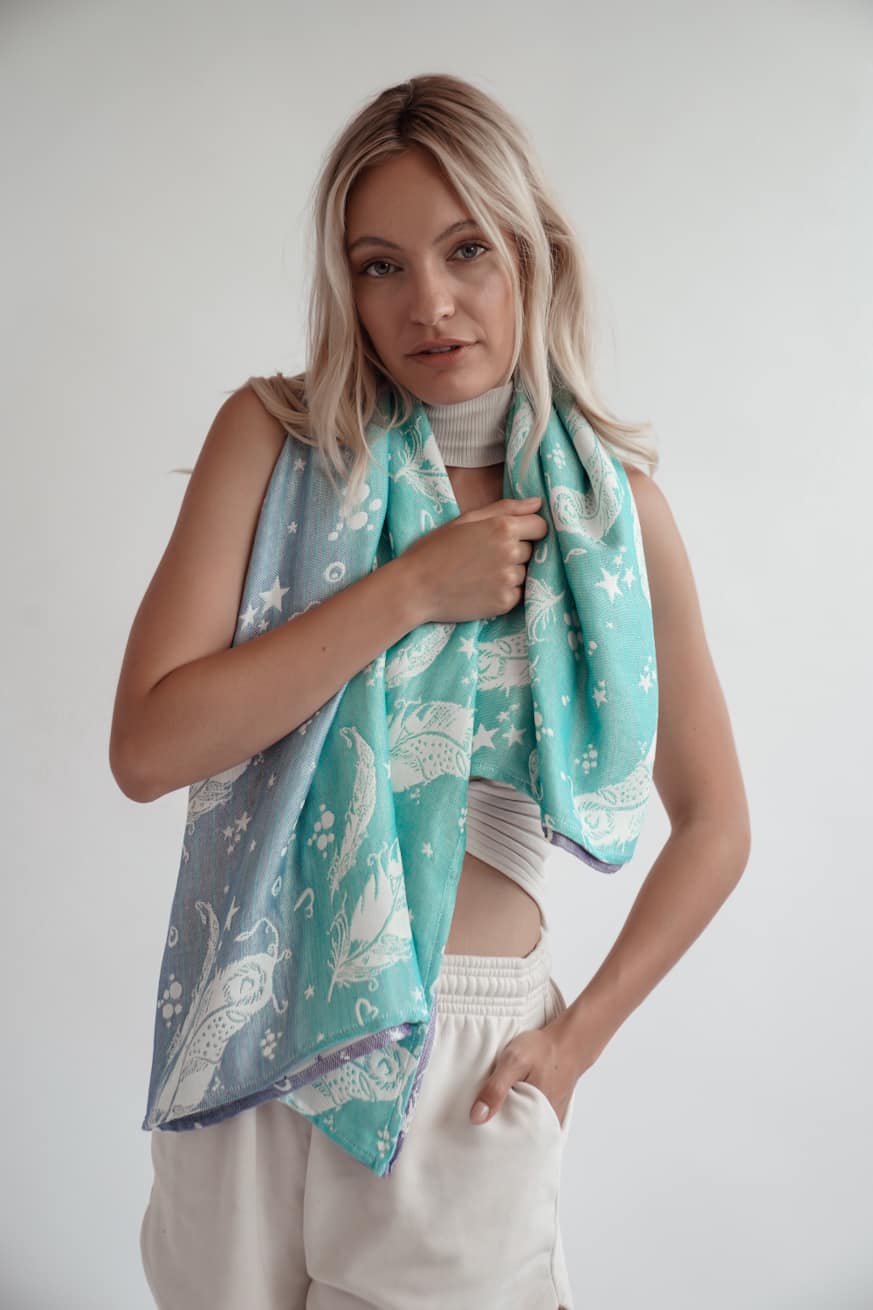 Kuscheltuch Federn Milla - KOKADI