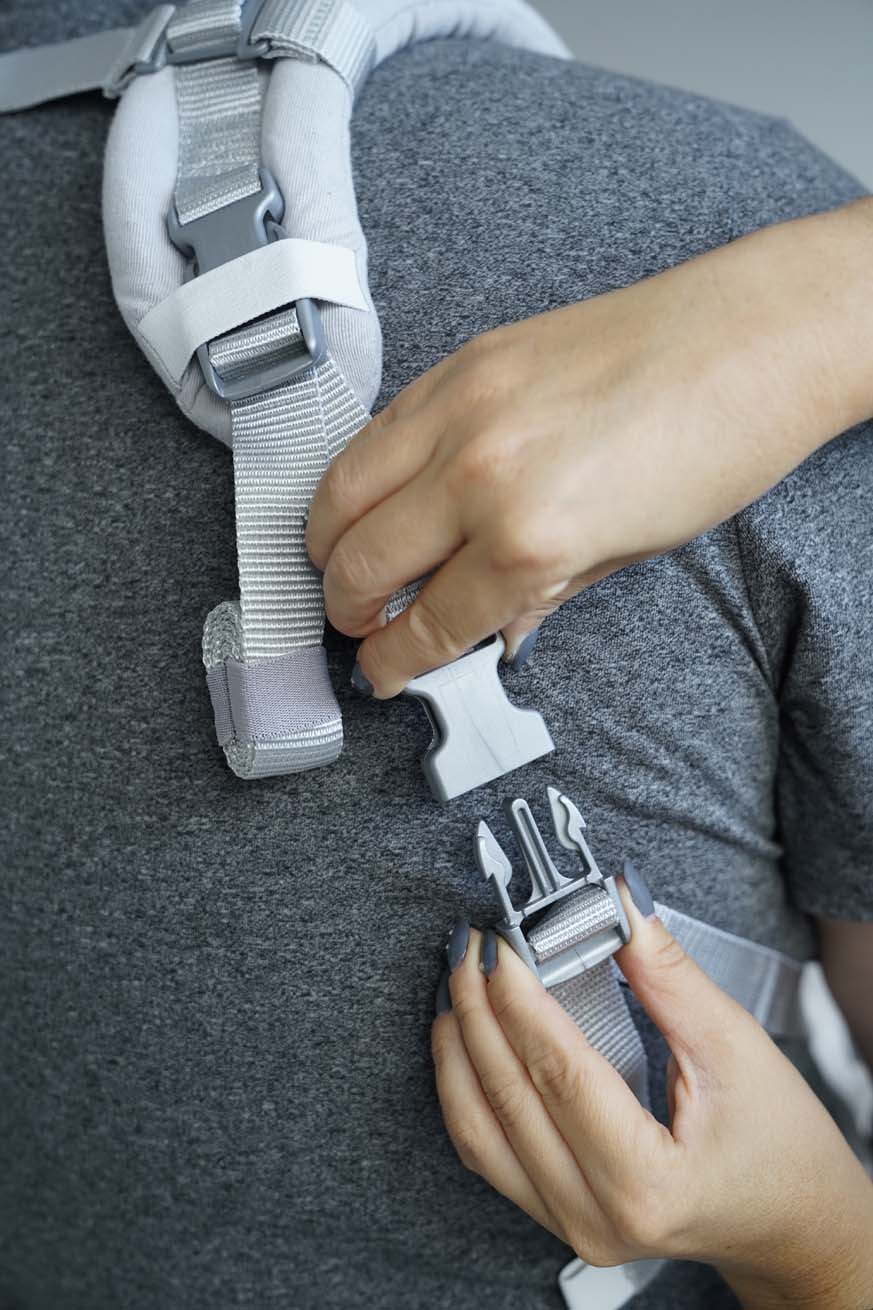 Schultergurtverlängerung Schnalle Silverline glänzend - KOKADI