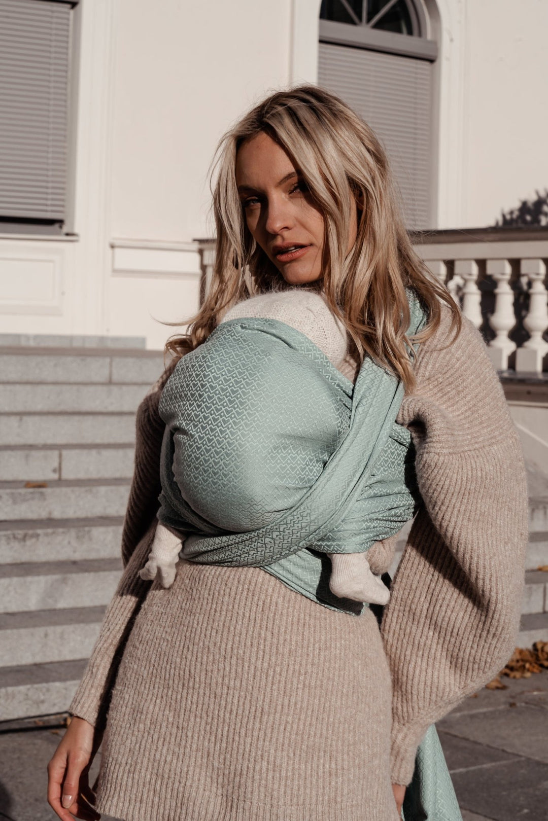 Tragetuch Heart2Heart Mint - KOKADI